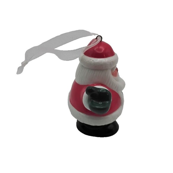 2016 Tea Time First In Series Porcelain NO Tea Cup Santa Only Christmas Ornament - Picture 4 of 5